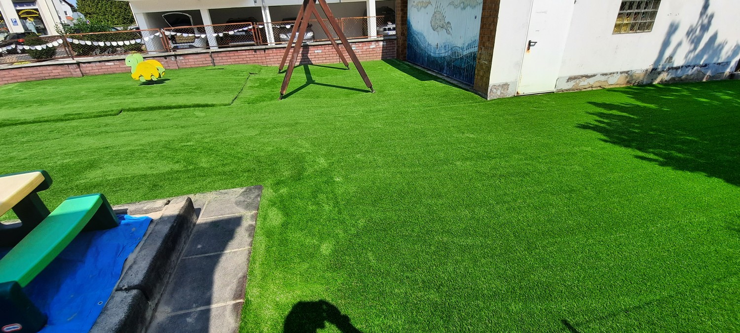 Rasenteppich Kunstrasen Comfort grün 200x400 cm 